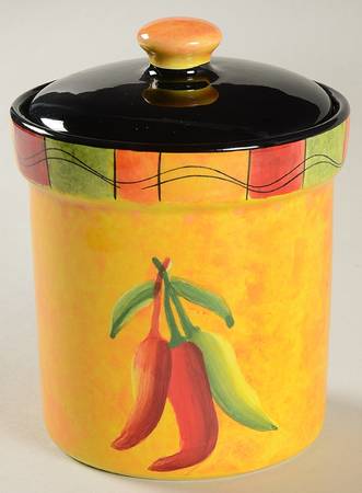 Caliente Small Canister & Lid by Certified International