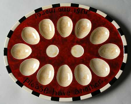 Family Table Deviled Egg Plate