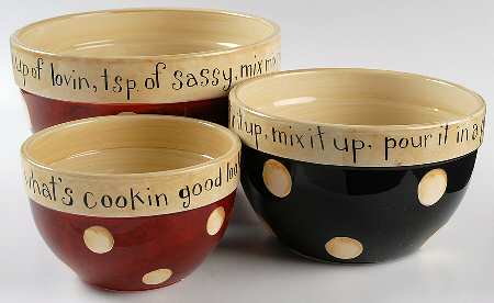 Family Table (3 Piece) Mixing Bowl Set