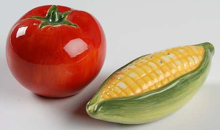 Farm Fresh Figural Salt & Pepper Set