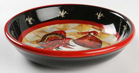 Rio Rooster 9" Soup/Pasta Bowl