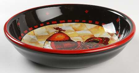 Rio Rooster 9" Soup/Pasta Bowl