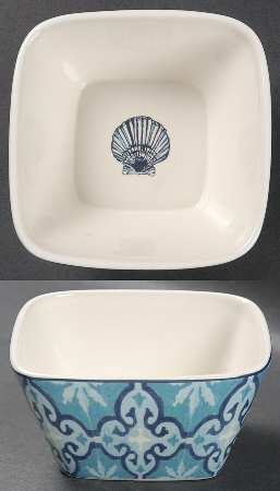 Trade Winds Individual Square Ice Cream Dish
