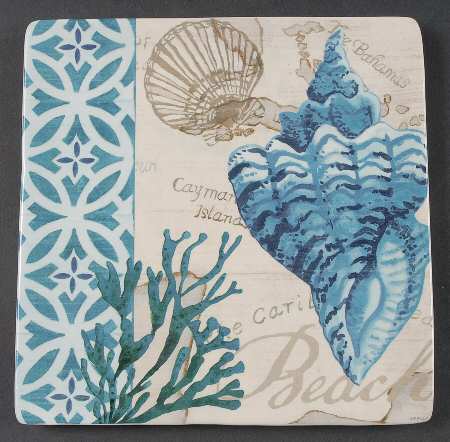 Trade Winds Square Salad Plate