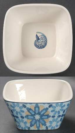 Trade Winds Individual Square Ice Cream Dish
