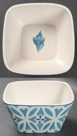 Trade Winds Individual Square Ice Cream Dish