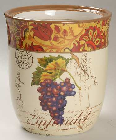 Wine Tour Small Canister No Lid