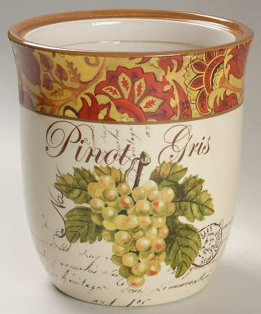 Wine Tour Medium Canister No Lid