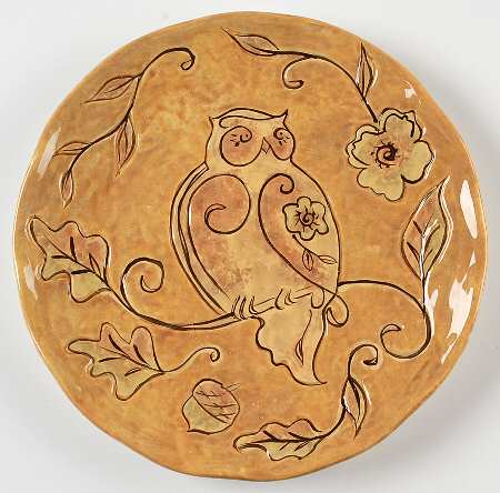 Woodland Salad/Dessert Plate