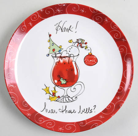 Holiday Cheer Salad/Dessert Plate