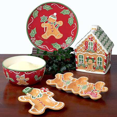 Gingerbread Man 13" Chop Plate (Round Platter)