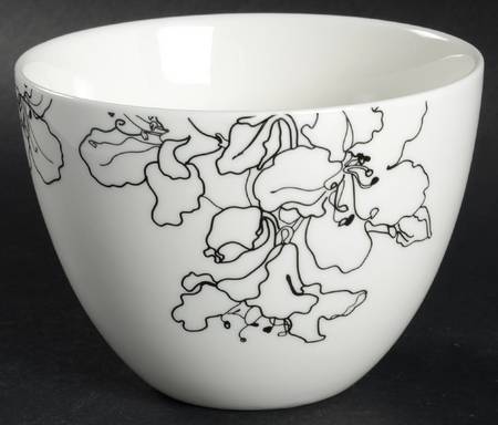 Forma Black 4" Nesting Bowl