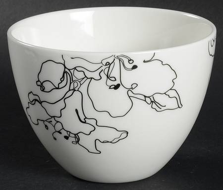 Forma Black 4" Nesting Bowl