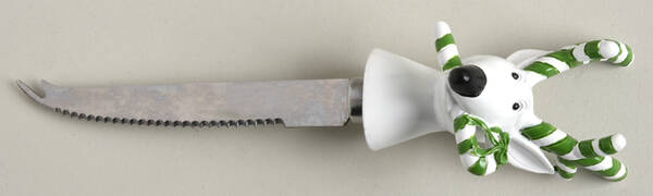 Silly Reindeer (Red Body) Cheese Knife with Stainless Blade