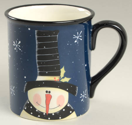 Snow Pals Blue Mug