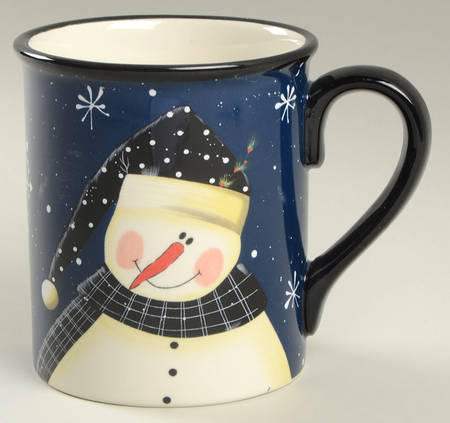 Snow Pals Blue Mug