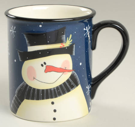 Snow Pals Blue Mug