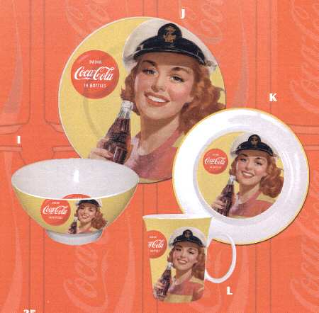 Vintage Ladies Dinner Plate