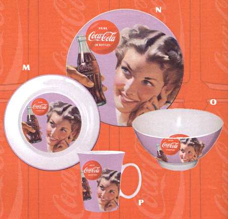 Vintage Ladies Dinner Plate