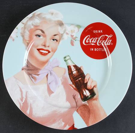 Vintage Ladies Dinner Plate