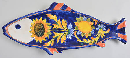 Tuscan Lemon 19" Fish Platter