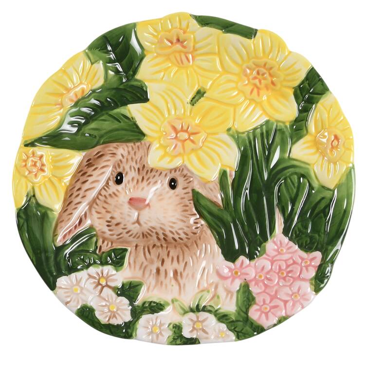 Easter Treasures Salad Plate