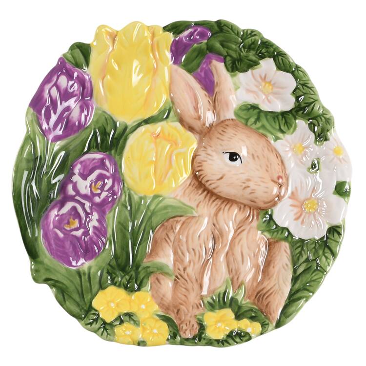 Easter Treasures Salad Plate
