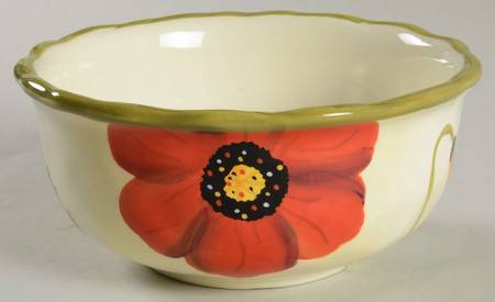 Poppies Soup/Cereal Bowl