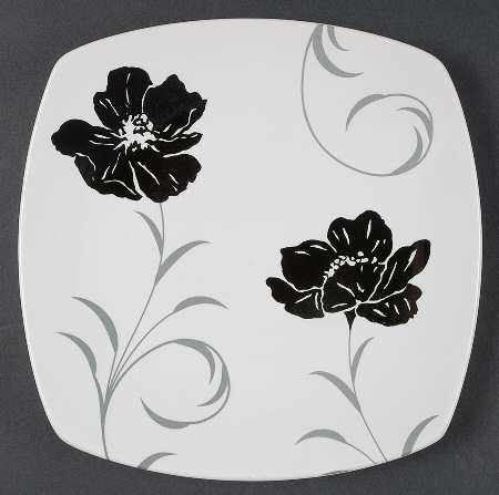 Black Tie Salad Plate