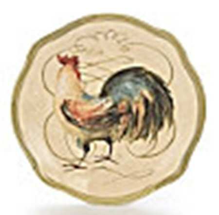 French Rooster Salad Plate