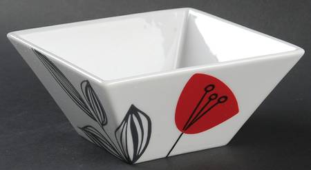 Stems Square Soup/Cereal Bowl