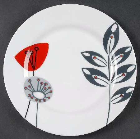 Stems Salad Plate