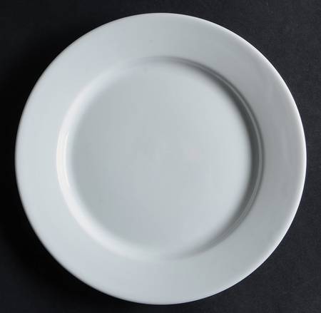 Snow Drop (Rim) Salad Plate