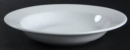 Snow Drop (Rim) Large Rim Soup Bowl