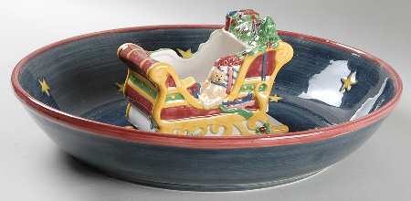 Sleigh Ride Collection (2 Piece) Chip & Dip Set