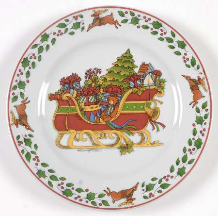 Sleigh Ride Collection Salad Plate