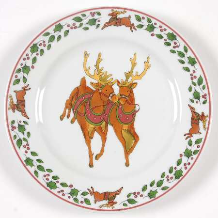 Sleigh Ride Collection Salad Plate