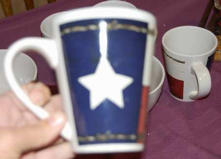 Red, White & Blue Mug
