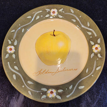 Apple Blossom Honey Salad Plate