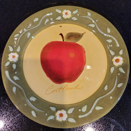 Apple Blossom Honey Salad Plate