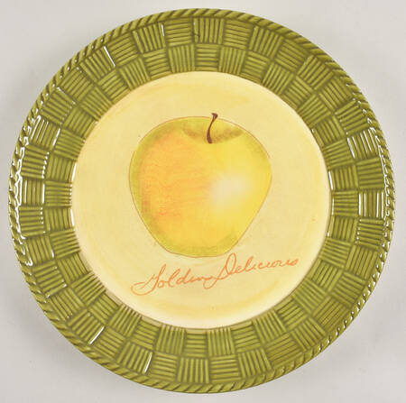 Apple Blossom Honey Dinner Plate