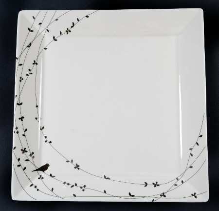Oiseau 12" Square Serving Platter