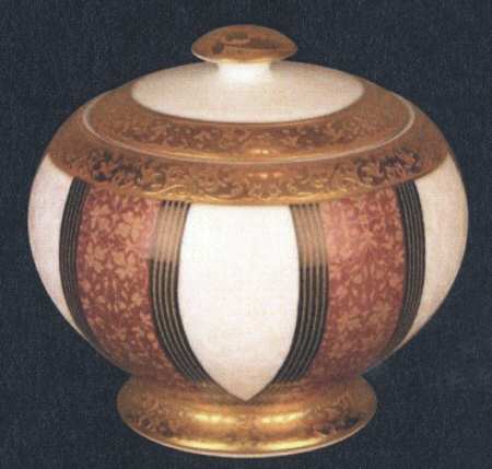 Tsarine Gold Sugar Bowl & Lid