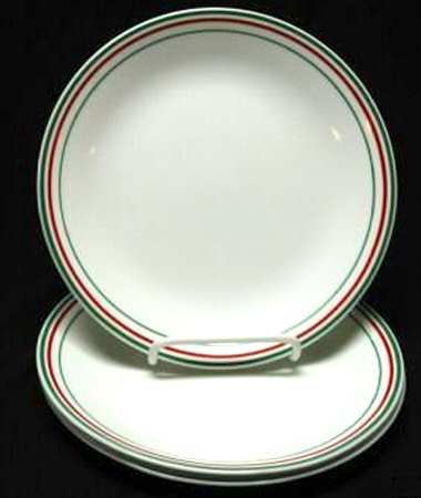 Holiday Bands Dinner Plate