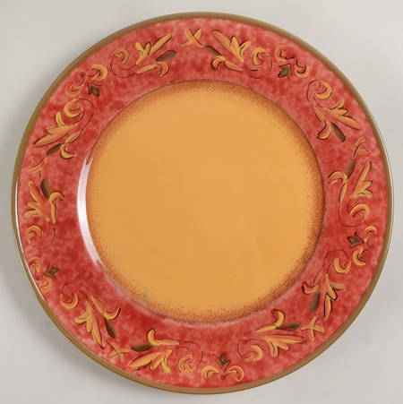 Mediterranean Leaf Dinner Plate