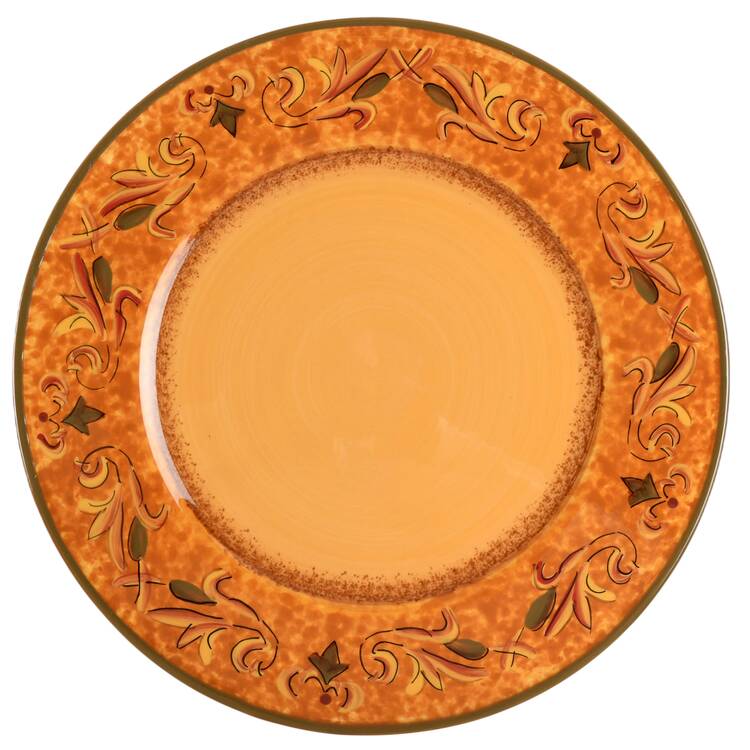 Mediterranean Leaf Dinner Plate