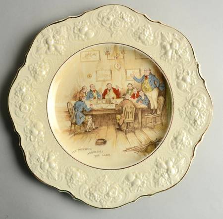 CRD253 (Florentine Shape) Dinner Plate