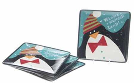 Christmas Cut Outs Salad/Dessert Plate