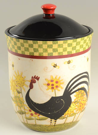 Oh Happy Day Large Canister & Lid