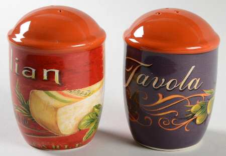 Tuscan Table Salt & Pepper Set